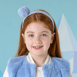 آدي-طوق شعر بوم بوم لون أزرق للبنات | Childrensalon Outlet