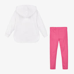 A Dee-Girls Cotton Hoodie and Leggings Set | Childrensalon Outlet