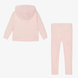 A Dee-Girls Cotton Pink Hoodie Leggings Set | Childrensalon Outlet