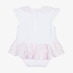 A Dee-جمبسوت قطن ناعم للبنات مزين بأرنب | Childrensalon Outlet