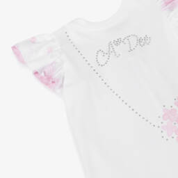 A Dee-Girls Elegant Floral Legging Ensemble | Childrensalon Outlet
