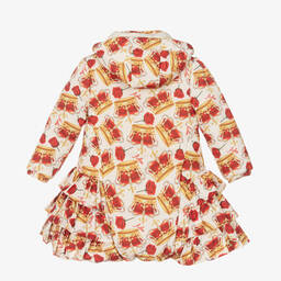 آدي-معطف مبطن لون عاجي للبنات | Childrensalon Outlet