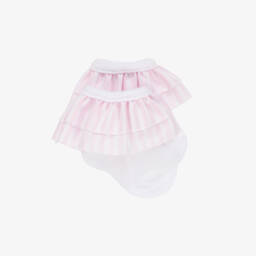 A Dee-جوارب عاجية مزينة بالكشكش للبنات | Childrensalon Outlet