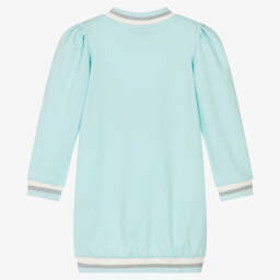 آدي-فستان سويتشيرت بطبعة يونيكورن لون أزرق | Childrensalon Outlet