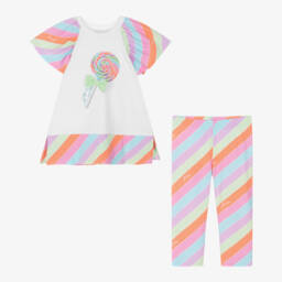 A Dee-Комплект леггинсов в полоску для девочек | Childrensalon Outlet