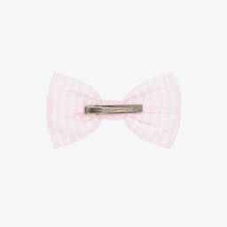 A Dee-Girls Pastel Striped Hair Bow | Childrensalon Outlet