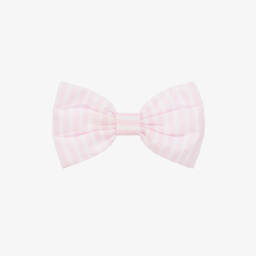 A Dee-Girls Pastel Striped Hair Bow | Childrensalon Outlet