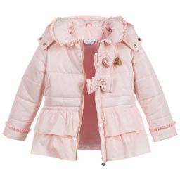 a dee pink coat