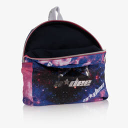 A Dee-Girls Pink & Purple Star Backpack (22cm) | Childrensalon Outlet