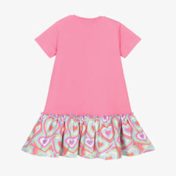 A Dee-Girls Pink Sequin Heart Dress Delight | Childrensalon Outlet