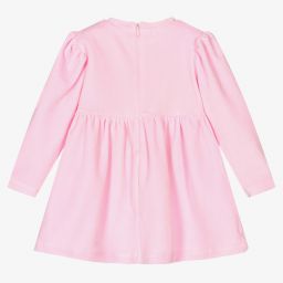 A Dee-Girls Pink Velour Dress | Childrensalon Outlet