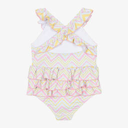 آدي-مايّو لون زهري وأصفر للبنات | Childrensalon Outlet