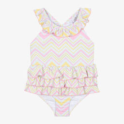 آدي-مايّو لون زهري وأصفر للبنات | Childrensalon Outlet