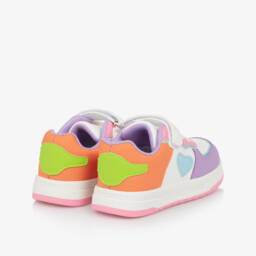 A Dee-Girls Purple White Panel Sneakers | Childrensalon Outlet