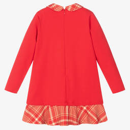 A Dee-Красное платье с медвежонком из стразов | Childrensalon Outlet