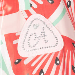 A Dee-Girls Red Watermelon Raincoat | Childrensalon Outlet