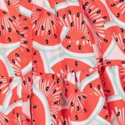 A Dee-Girls Red Watermelon Shorts Set | Childrensalon Outlet