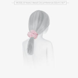 A Dee-Girls Soft Pink Towelling Hair Band | Childrensalon Outlet