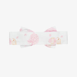 آدي-طوق شعر أبيض ناعم للبنات مع أرنب | Childrensalon Outlet