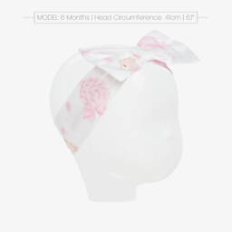 آدي-طوق شعر أبيض ناعم للبنات مع أرنب | Childrensalon Outlet