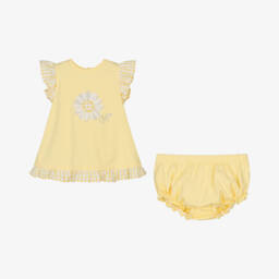 A Dee-Хлопковый ансамбль Sunny Daisy для девочек | Childrensalon Outlet