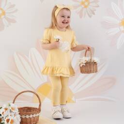 A Dee-Комплект Сердце и Ромашка для девочек | Childrensalon Outlet