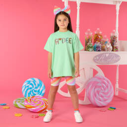 A Dee-طقم شورتات قطنية زاهية للبنات | Childrensalon Outlet