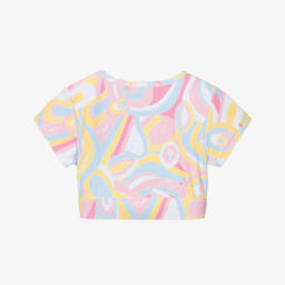 A Dee-Girls Vibrant Pink & Yellow Tee | Childrensalon Outlet