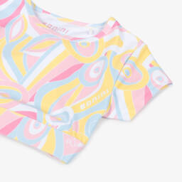 A Dee-Girls Vibrant Pink & Yellow Tee | Childrensalon Outlet
