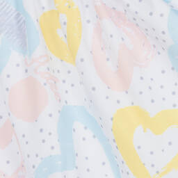 A Dee-Белое платье и розовые шорты | Childrensalon Outlet