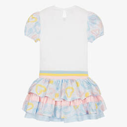 A Dee-Белое теннисное платье для девочек | Childrensalon Outlet