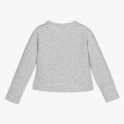 A Dee-Grey Cotton Jersey Jacket | Childrensalon Outlet