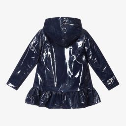 A Dee-Синий дождевик с капюшоном | Childrensalon Outlet