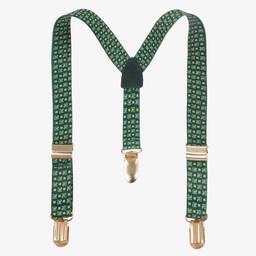 Abel & Lula-Зеленые подтяжки для малышей | Childrensalon Outlet