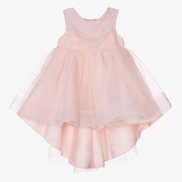 Abel & Lula-Baby Girls Pink Tulle Dress | Childrensalon Outlet