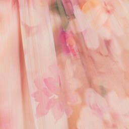 Abel & Lula-Girls Delicate Pink Ruffle Dress | Childrensalon Outlet