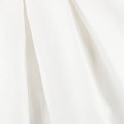 Abel & Lula-Girls Elegant Ivory Satin Dress | Childrensalon Outlet