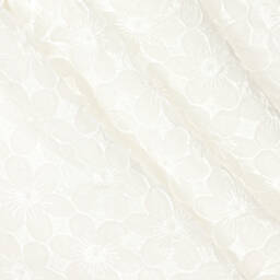 Abel & Lula-Кремовое платье из органзы с вышивкой | Childrensalon Outlet