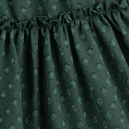 Abel & Lula-Girls Emerald Chiffon Gown | Childrensalon Outlet