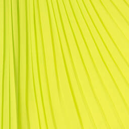 Abel & Lula-Girls Green Chiffon Plissé Dress | Childrensalon Outlet