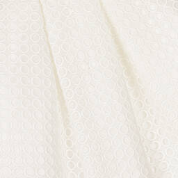 Abel & Lula-Girls Ivory Circle Lace Dress | Childrensalon Outlet