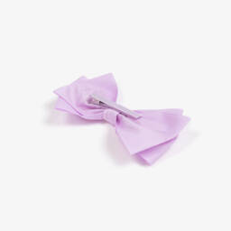 Abel & Lula-Girls Lilac Bow Hair Accessory | Childrensalon Outlet