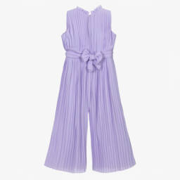 Abel & Lula-Комбинезон из сиреневого шифона для девочек | Childrensalon Outlet