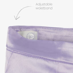 Abel & Lula-Girls Lilac Satin & Tulle Ensemble | Childrensalon Outlet