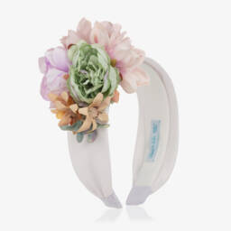 Abel & Lula-طوق زهور بألوان الباستيل للبنات | Childrensalon Outlet