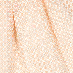 Abel & Lula-Girls Pink & Ivory Circle Lace Dress | Childrensalon Outlet