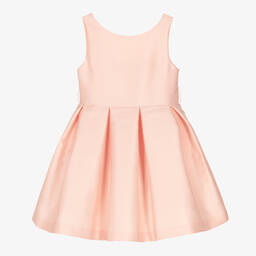Abel & Lula-Girls Pink Satin Dress | Childrensalon Outlet