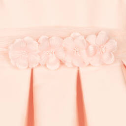 Abel & Lula-Girls Pink Satin Dress | Childrensalon Outlet