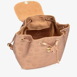 Abel & Lula-Girls Rose Gold Backpack (21cm) | Childrensalon Outlet