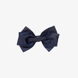 Abel & Lula-Girls' Satin Shine Bow Clip | Childrensalon Outlet